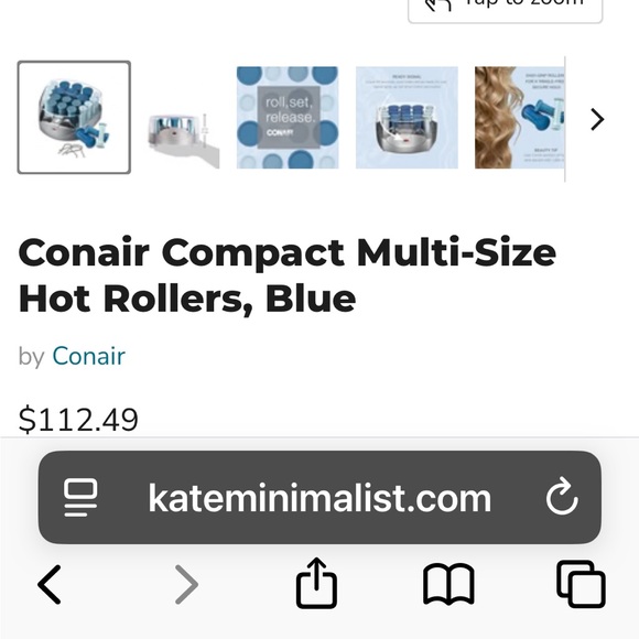 Contain Hot Rollers in convenient stylish carry all bag. - Picture 10 of 10